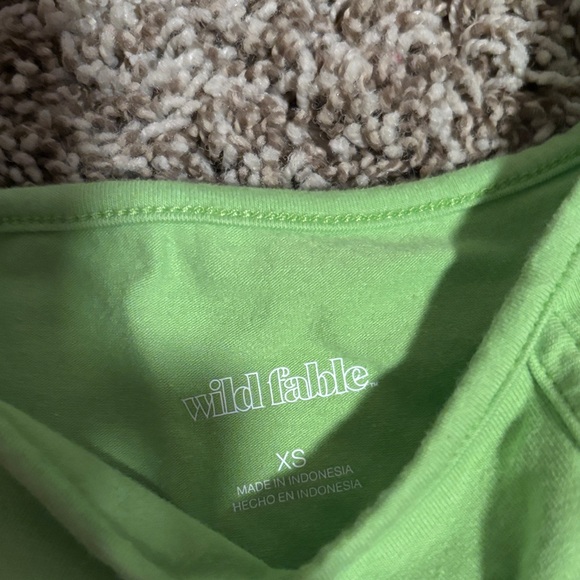 Wild Fable Lime Green Swimsuit Coverup/Dress - Picture 2 of 3